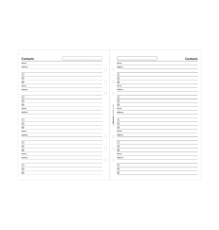 filofax-kontakte-einlage-a5-englisch-20-blatt-wei image 5