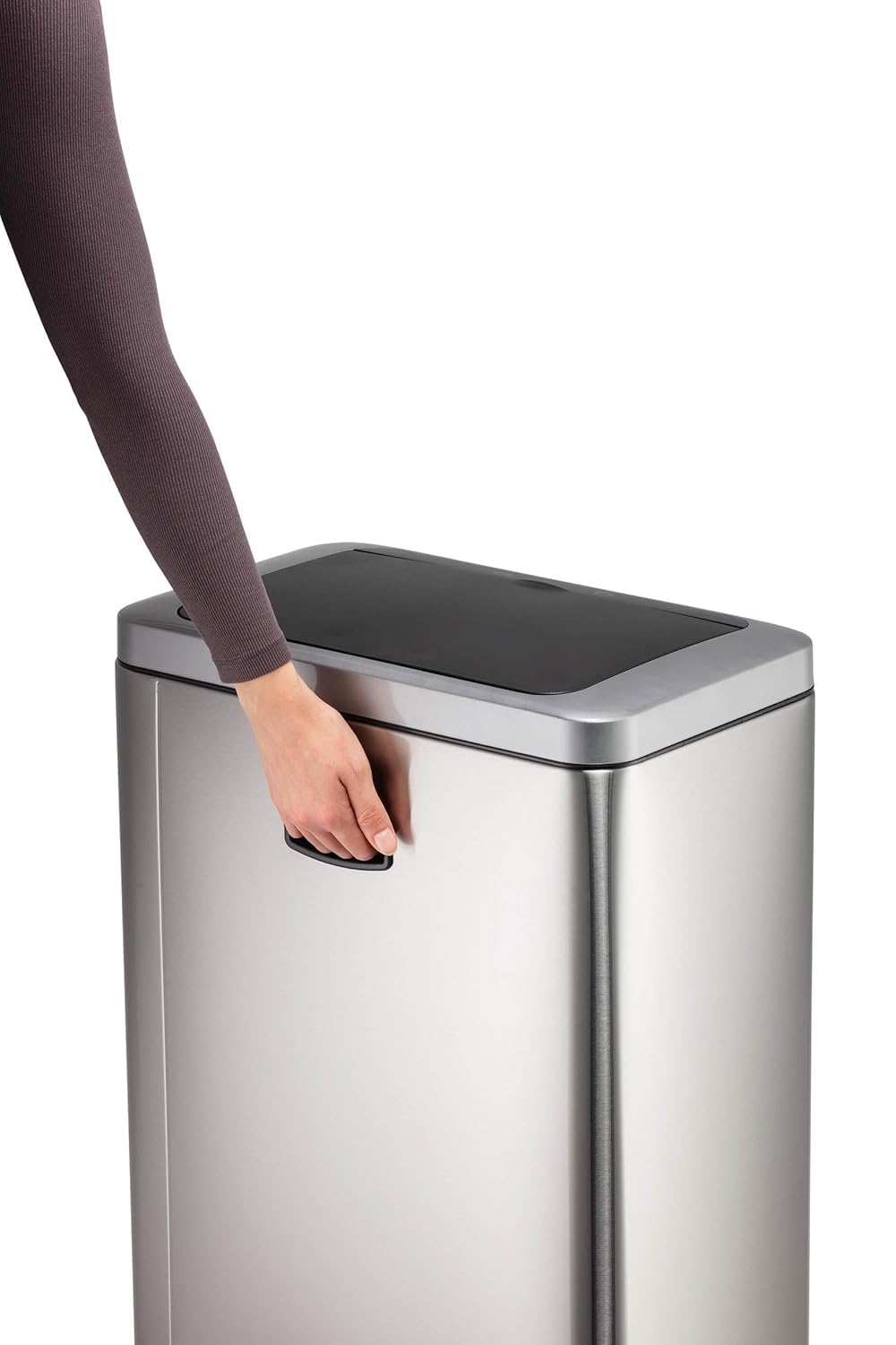 durable-no-touch-duo-sensor-m-lleimer-2x20l-silber-342423 image 5