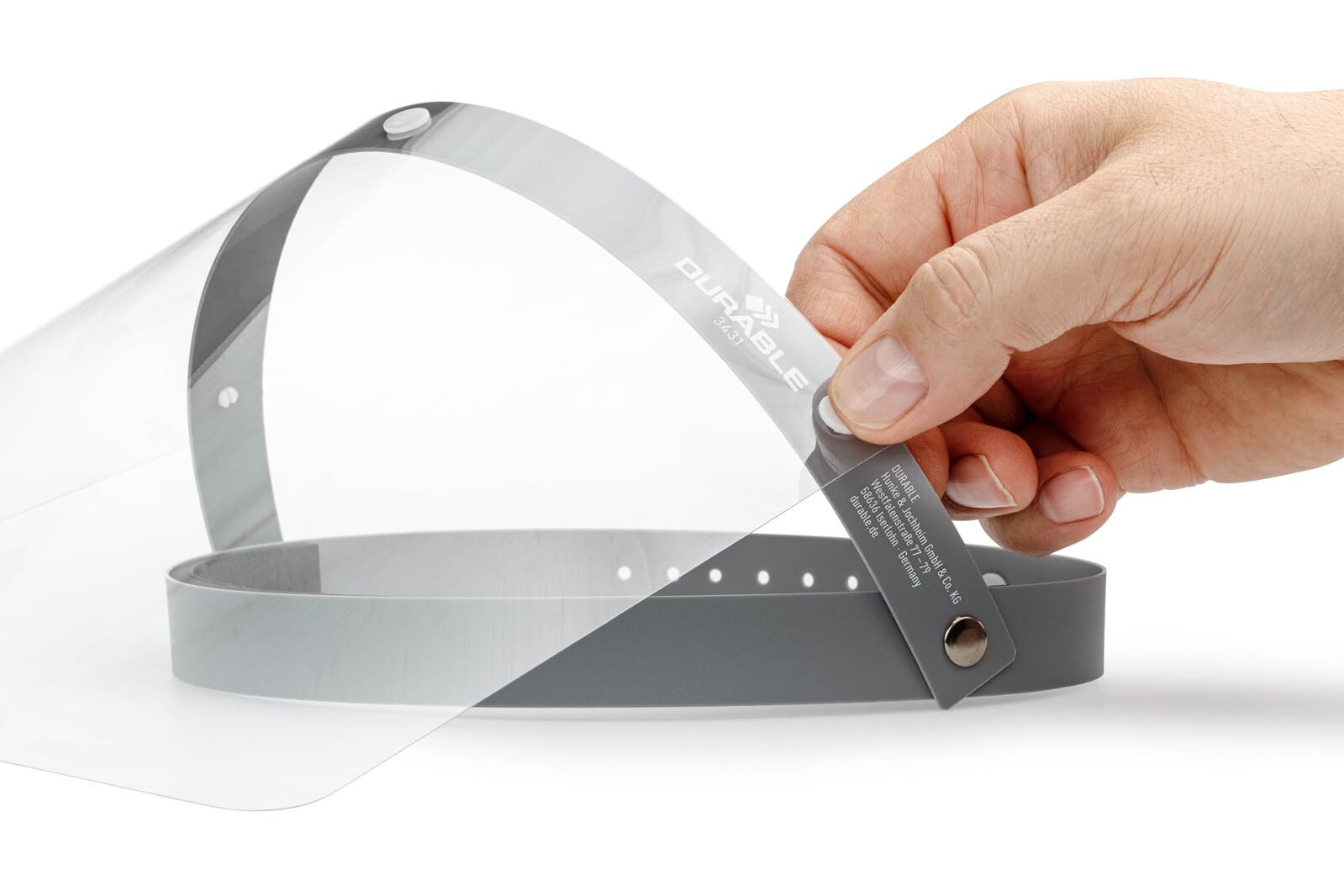durable-gesichtsschutz-visier-hochklappbar-stirnband-transparent image 5