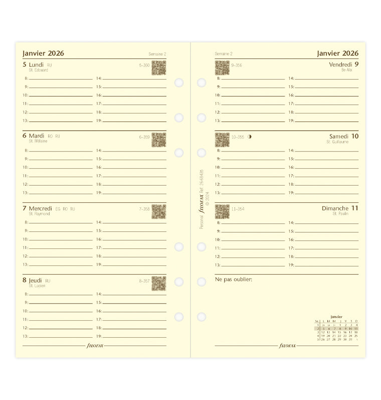 filofax-personal-kalendereinlage-2026-1-woche-2-seiten-franz-sisch-cotton-cream image 4