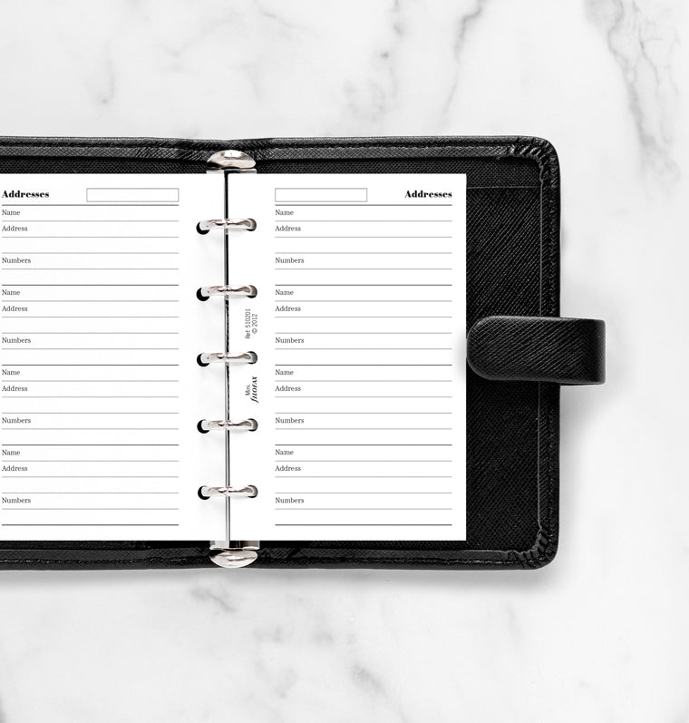 filofax-kontakte-einlage-mini-englisch-wei-20-blatt image 2