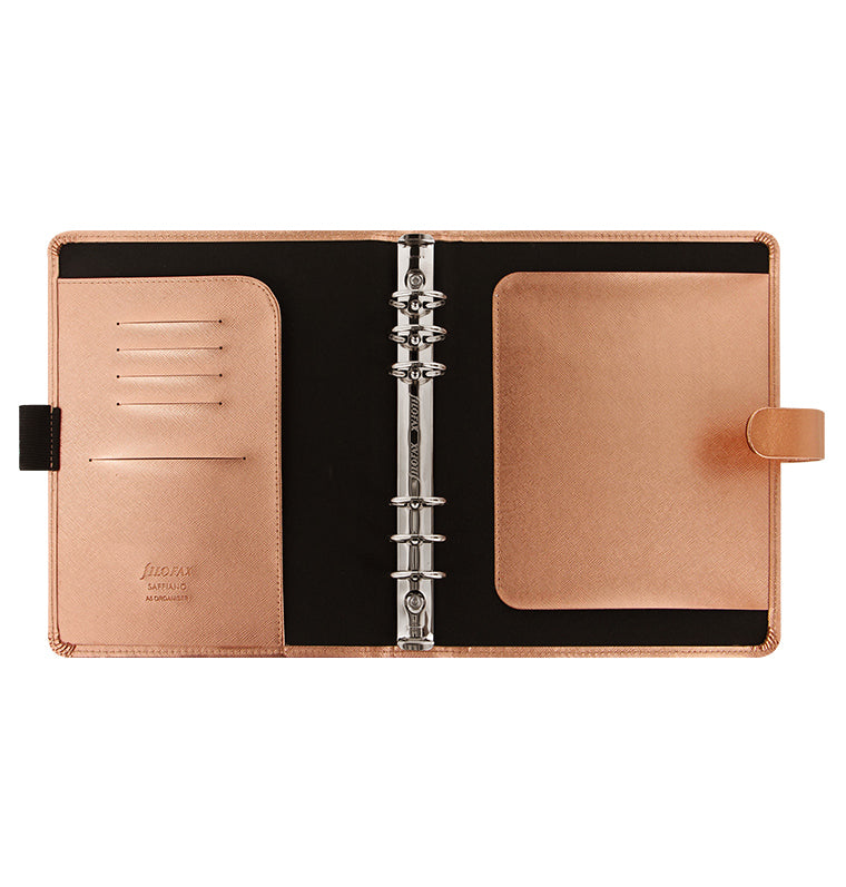 filofax-saffiano-metallic-a5-organiser-metallic-farben image 3