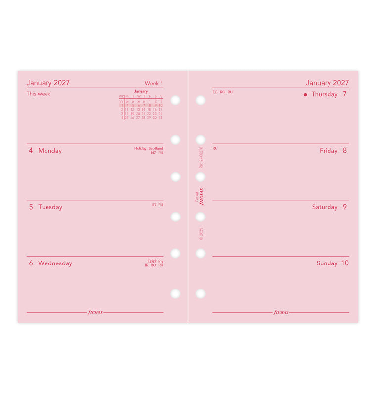 filofax-2027-wochenkalender-einlage-pocket-1-woche-2-seiten-englisch image 4