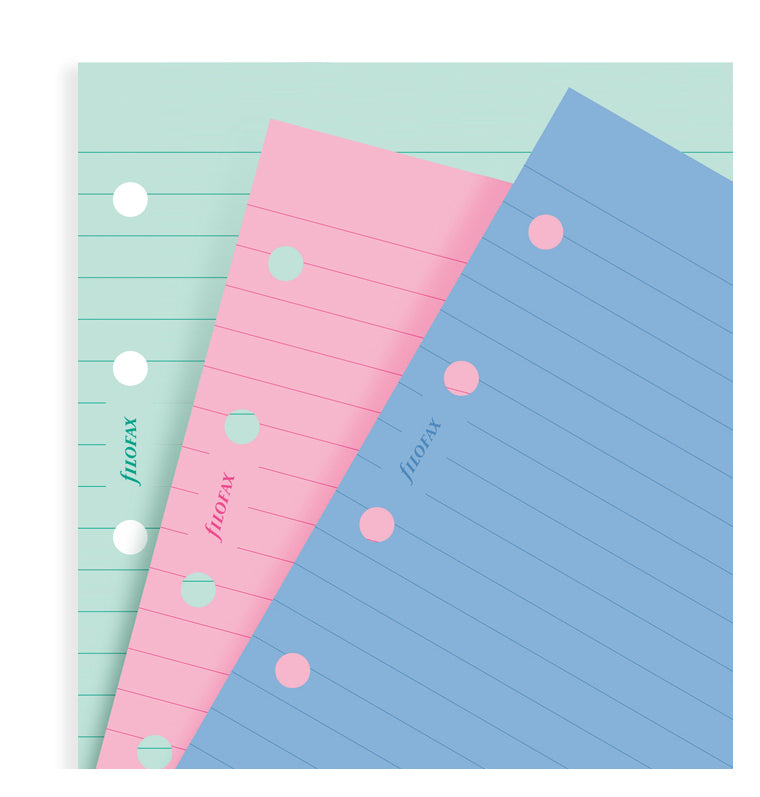 filofax-fashion-notizpapier-liniert-sortiert-pocket-organiser-einlage image 4