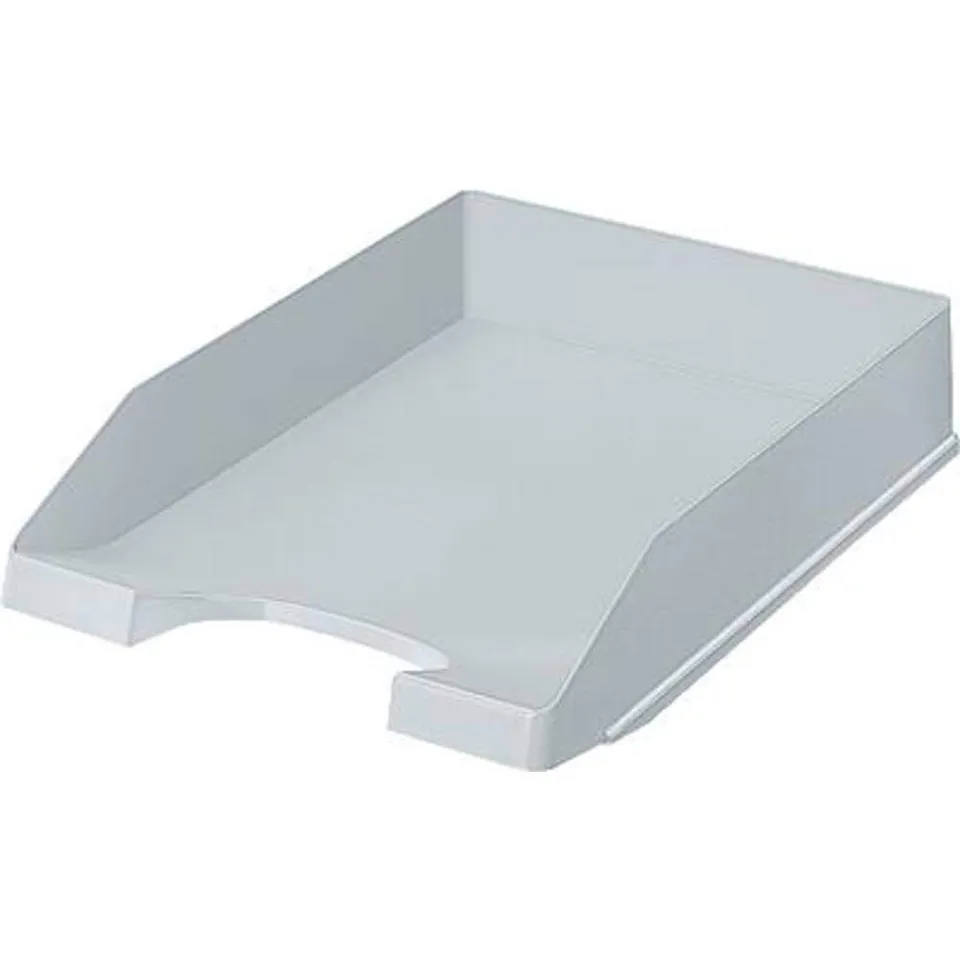 leitz-plus-standard-briefkorb-a4-briefablage-grau image 1