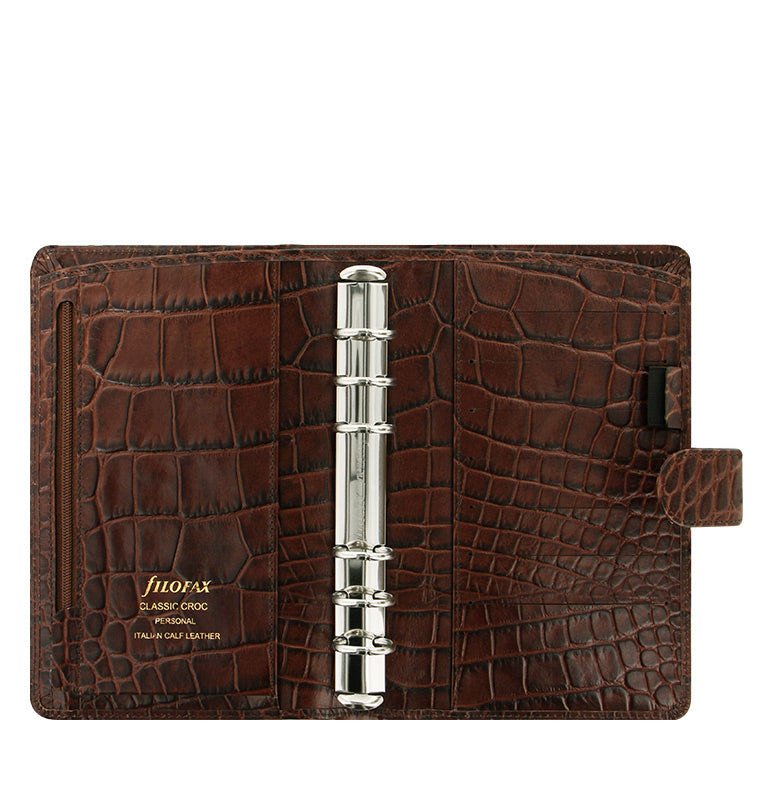 filofax-classic-croc-personal-organiser-kalbleder-mit-krokopr-gung image 8