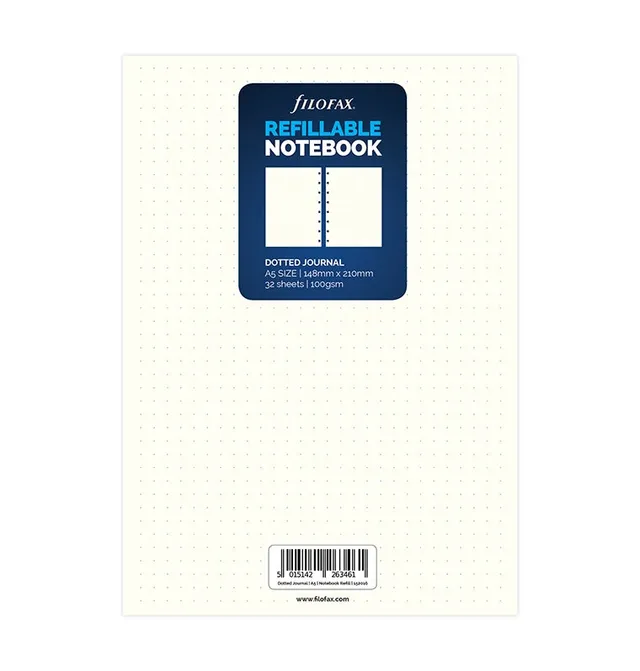 filofax-notebook-einlage-punktkariert-a5 image 1