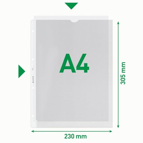 leitz-47800003-pr-sentationsh-lle-premium-pvc-120-mikron-a4-transparent-100-st-c image 4
