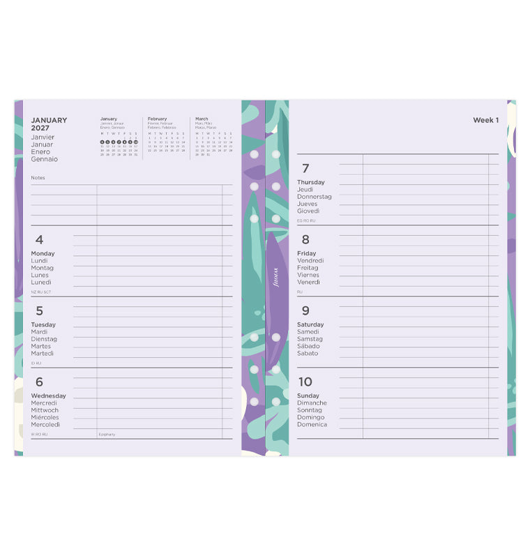 filofax-illustrated-diary-pack-a5-2027-1-woche-2-seiten-multilingual image 4