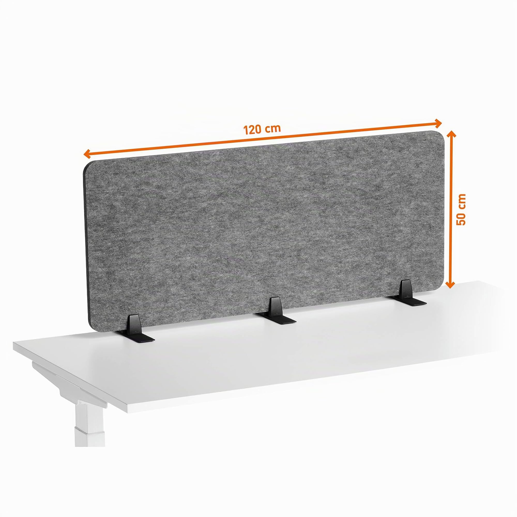 durable-effect-120-tischtrennwand-schreibtisch-trenner-anthrazit-313458 image 2