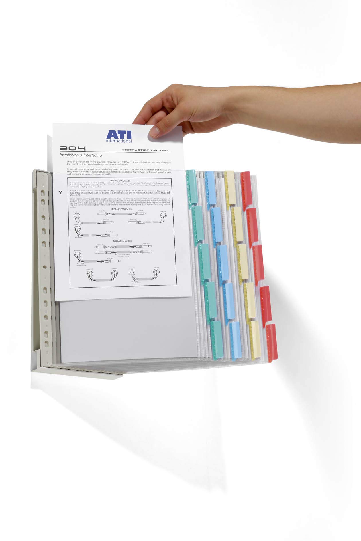 durable-function-wall-20-wand-sichttafelsystem-a4-farbig-sortiert image 5