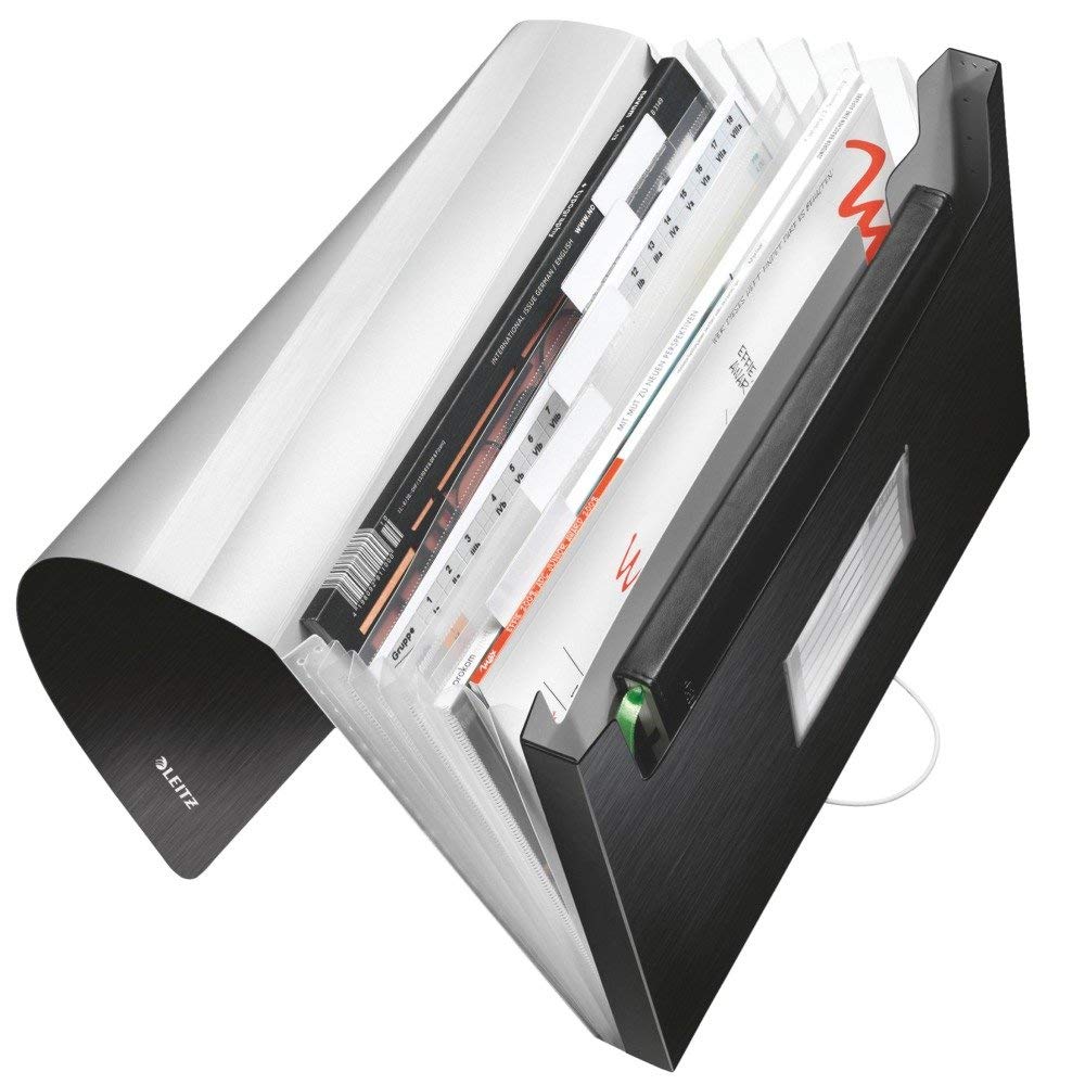 leitz-style-f-chermappe-a4-6-f-cher-pp-satinschwarz-39570094 image 2