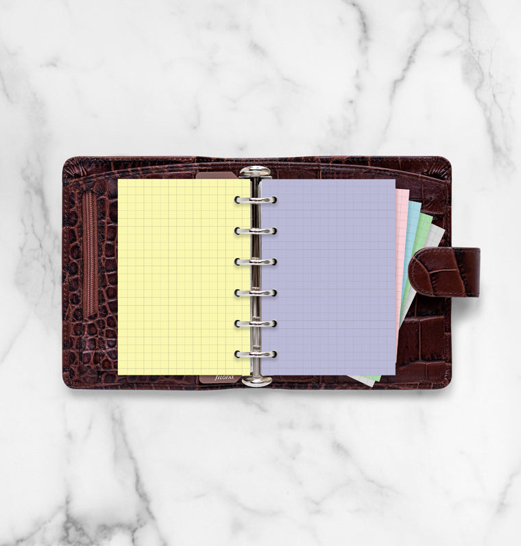 filofax-pocket-notizpapier-pastel-kariert image 3