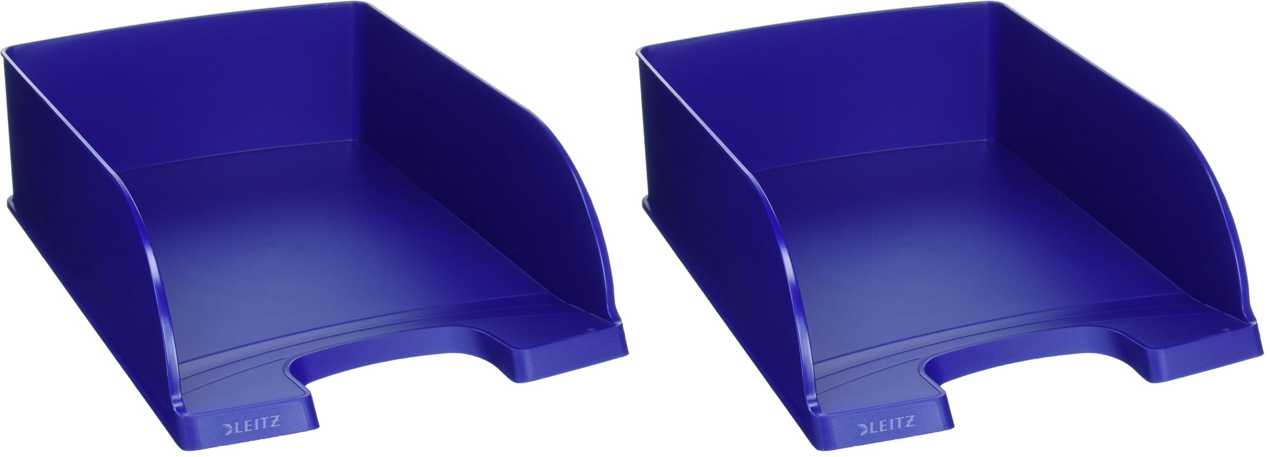 leitz-plus-briefkorb-a4-jumbo-blau-4er-pack-stapelbar image 5