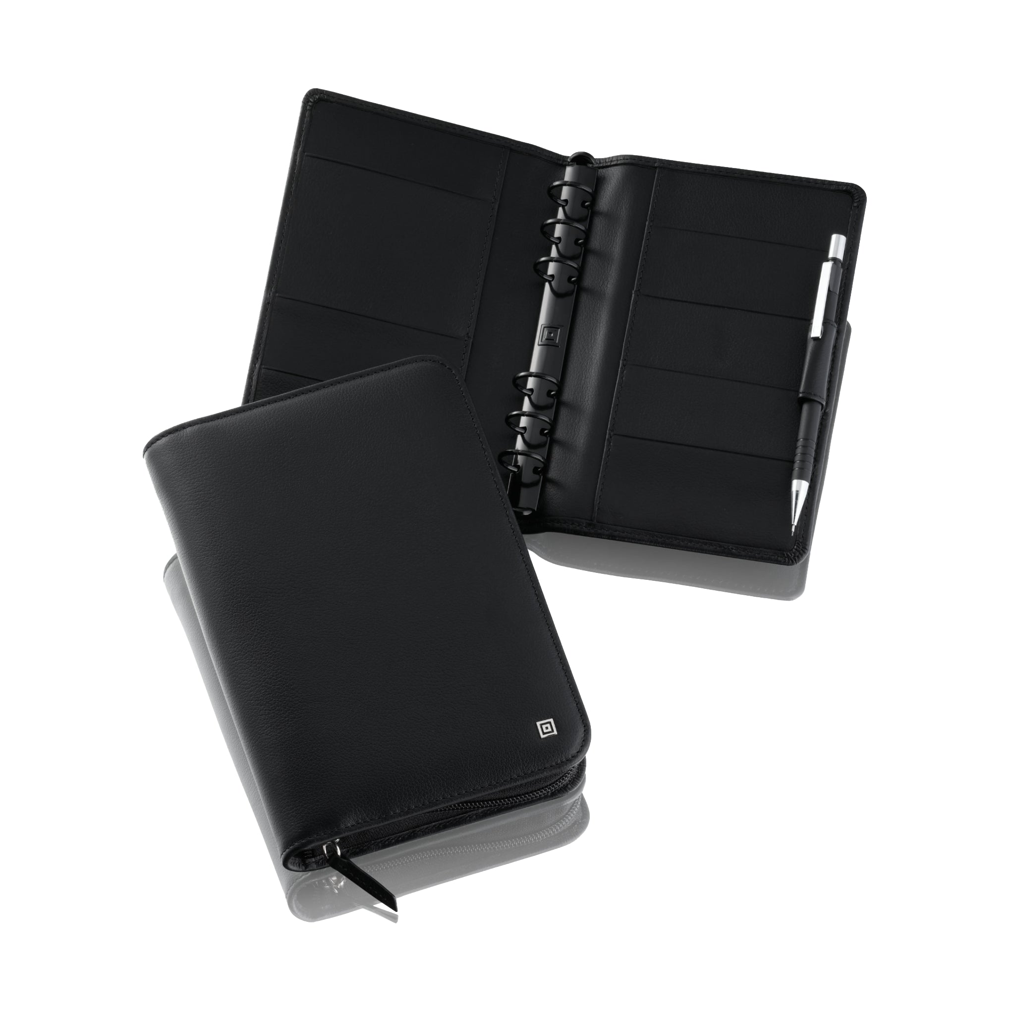 time-system-klassik-compact-ringbuch-offen-20-mm-italienisches-leder image 1