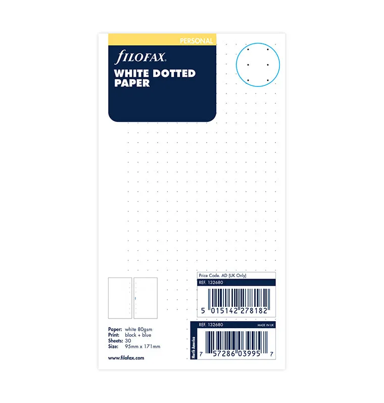 filofax-personal-dotted-journal-einlage-punktkariert-refill image 1