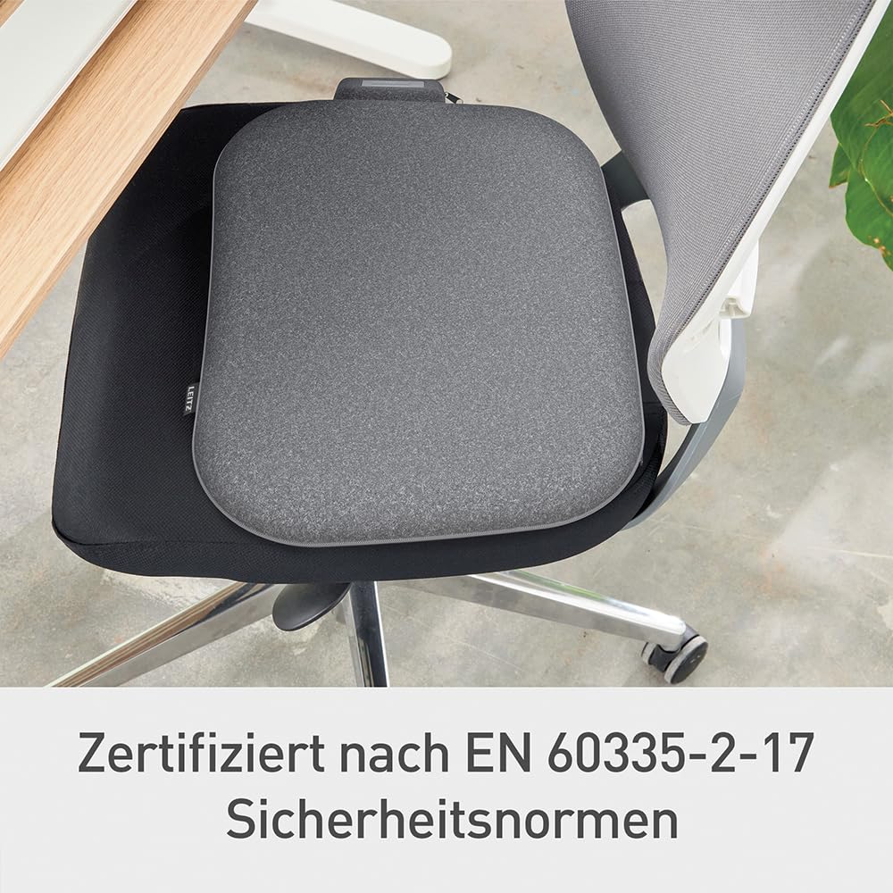 leitz-icomfi-beheizbares-kissen-40x30x3-cm-grau-65920085 image 4