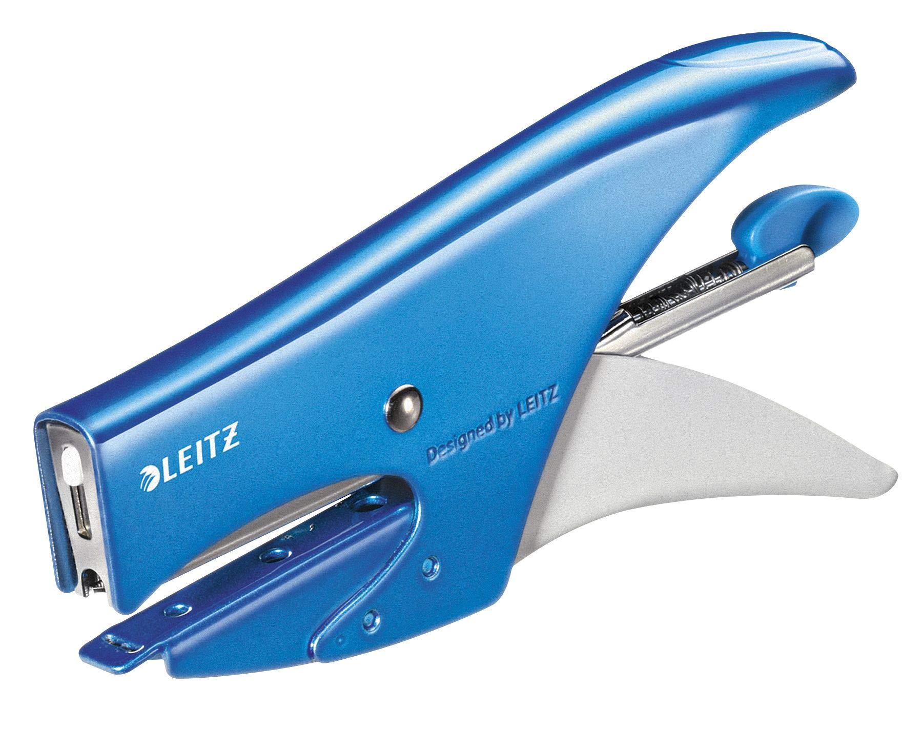 leitz-nexxt-heftzange-metallic-blau-inkl-1000-p2-heftklammern-nr-10-55312036 image 1