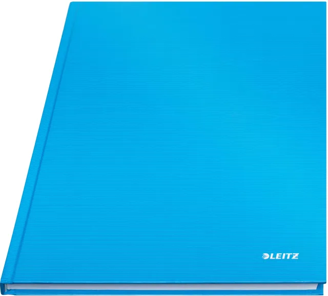 leitz-solid-notizbuch-a4-liniert-160-seiten-hardcover-hellblau image 1