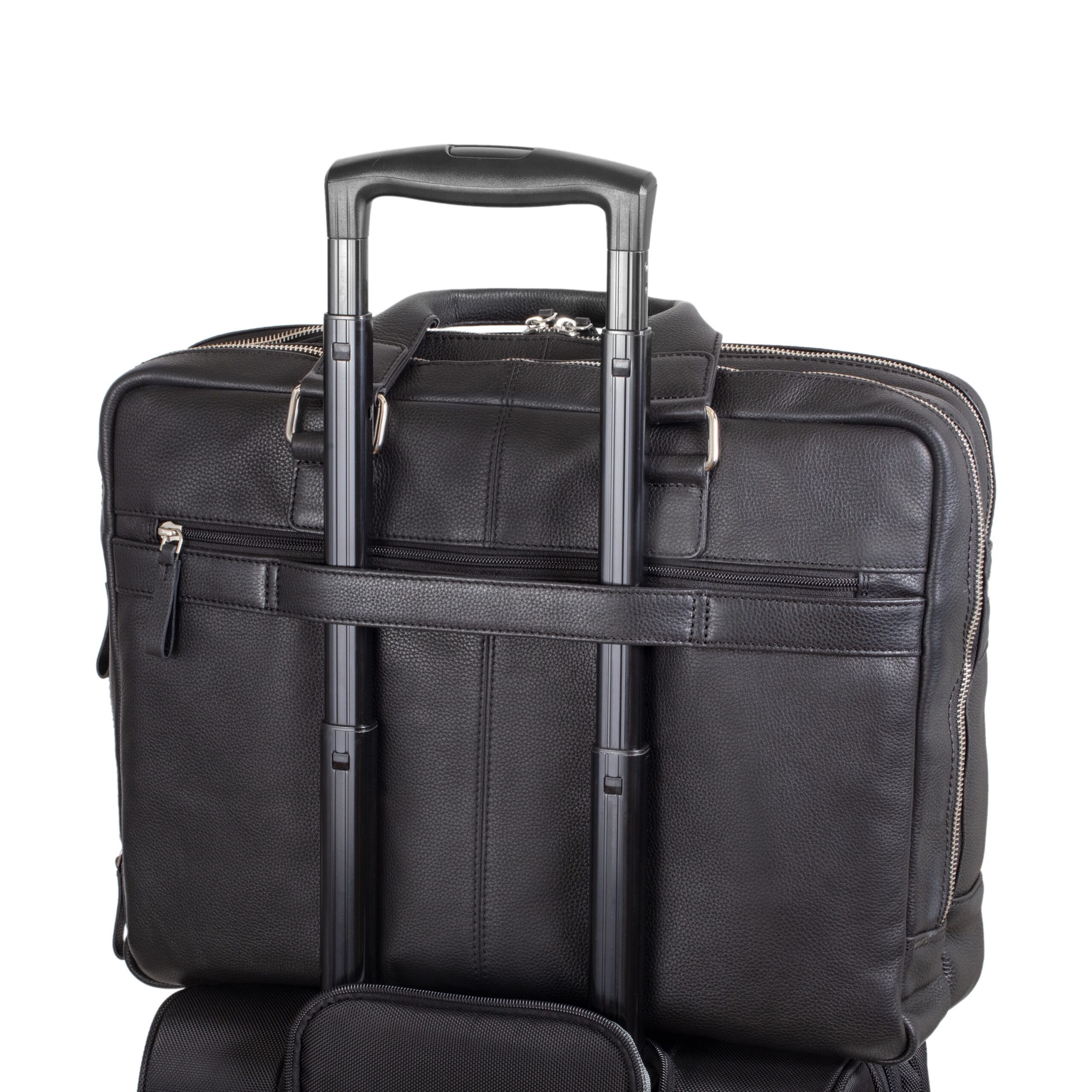 alassio-aktentasche-campo-schwarz-mit-laptopfach-und-trolleyband image 3