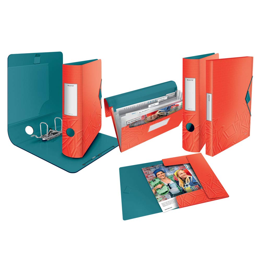 leitz-180-active-qualit-ts-ordner-a4-schmal-urban-chic-rot-11170020 image 4