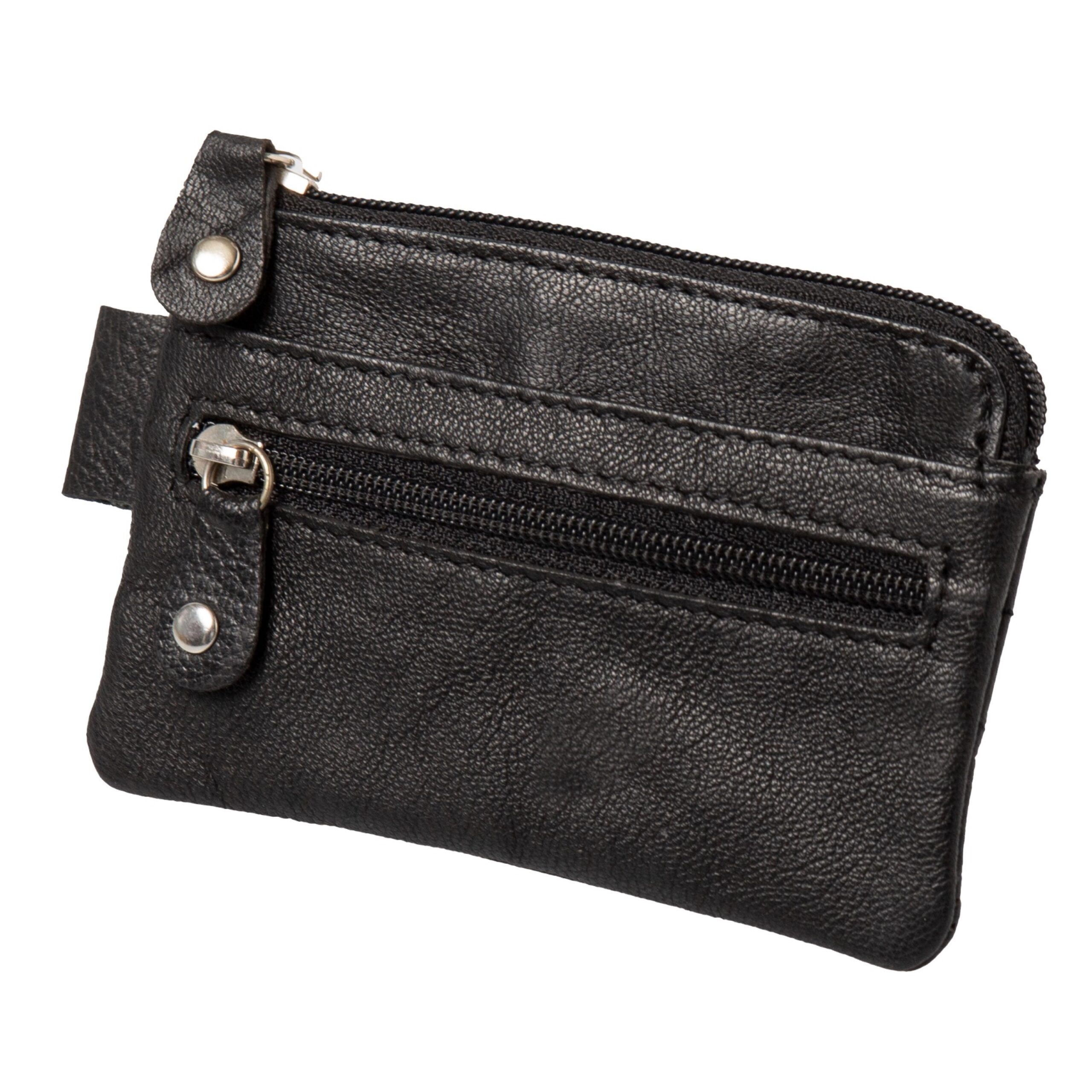 alassio-schl-sseletui-schwarz-leder-7-5-x-10-x-1-cm-mit-rei-verschluss image 1