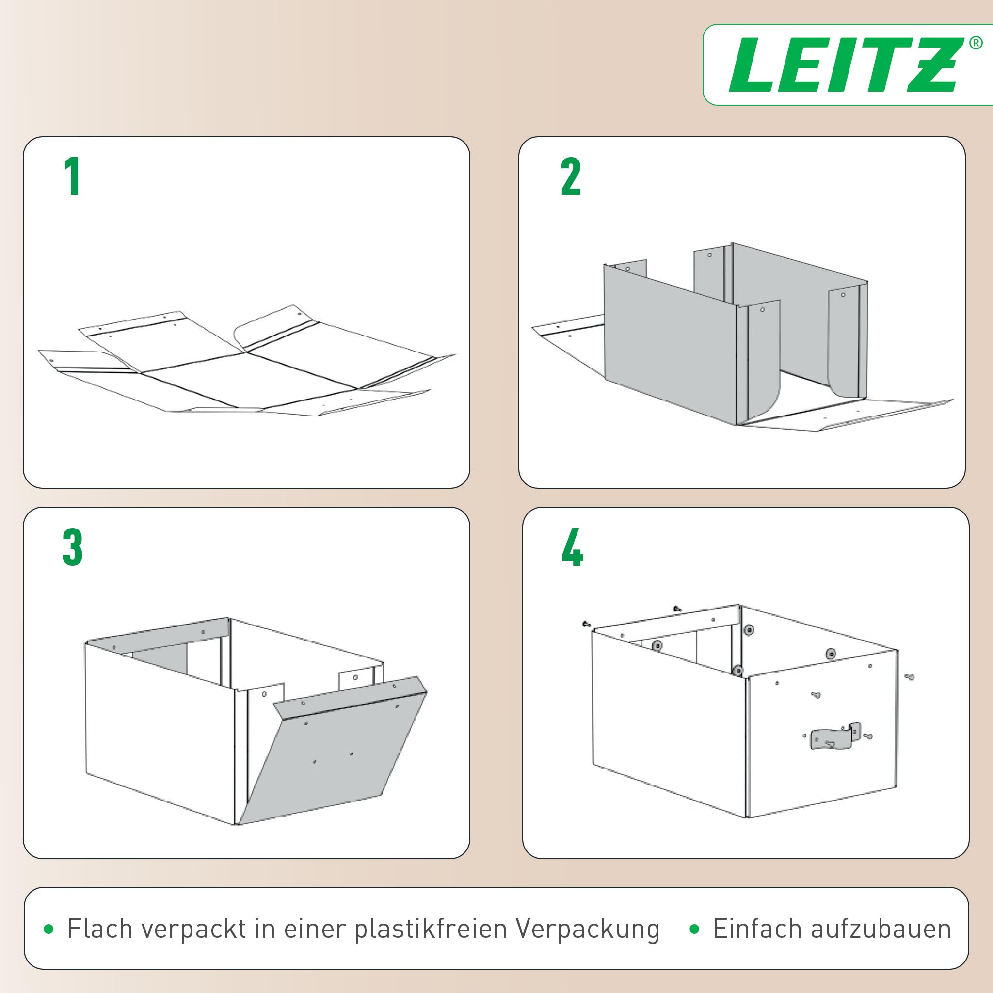 leitz-puro-aufbewahrungsbox-medium-17-l-gr-n-2er-set-mit-deckel-61490050 image 7