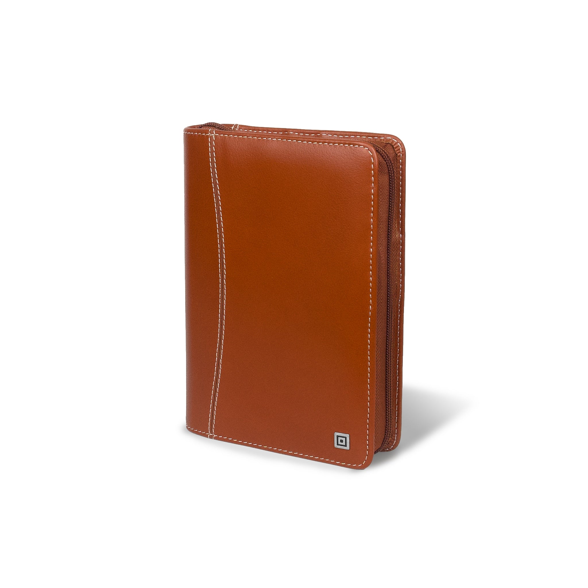time-system-montana-compact-ringbuch-braun-mit-rei-verschluss-leder image 1