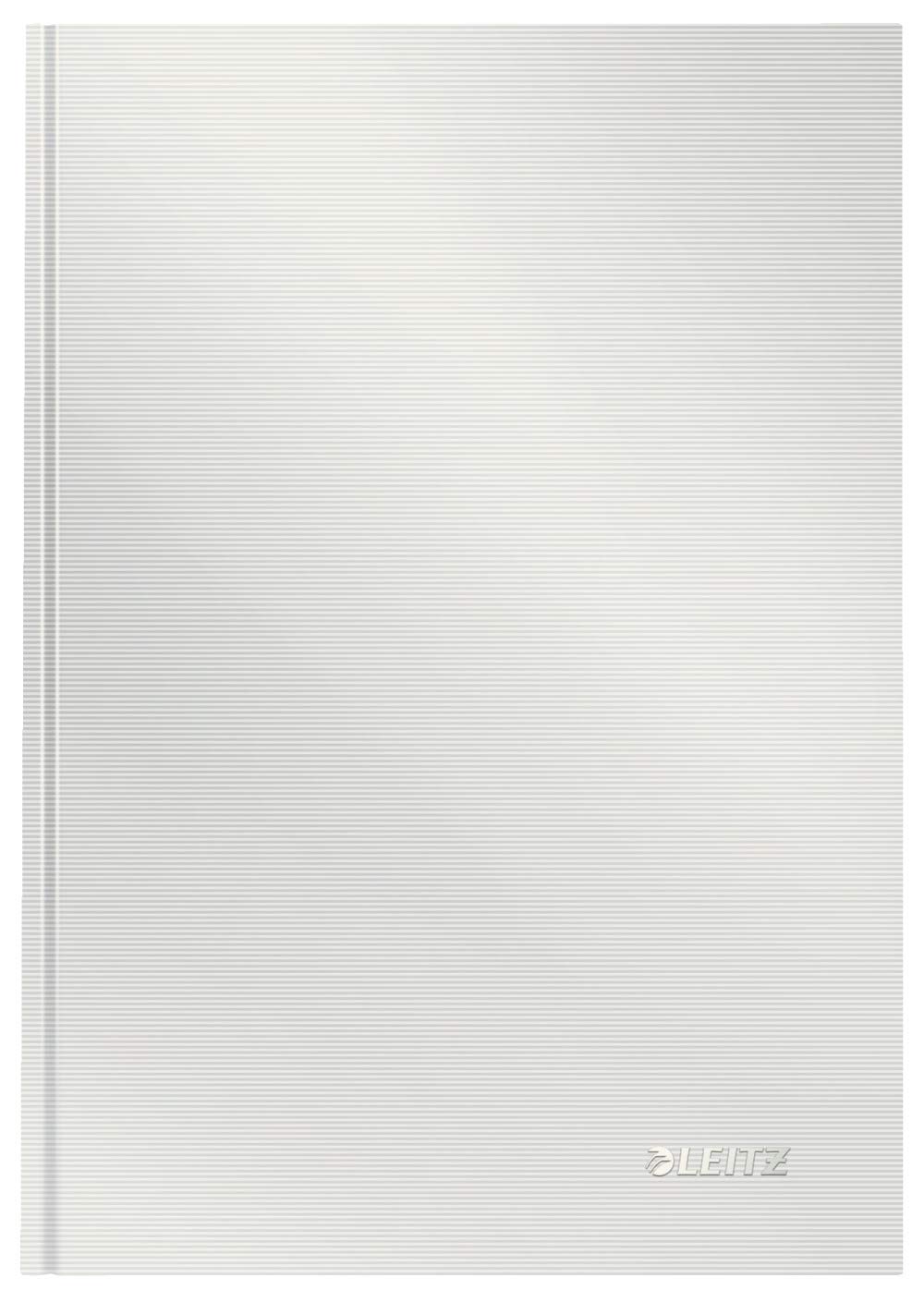leitz-solid-notizbuch-a5-kariert-wei-hardcover-46660001 image 1