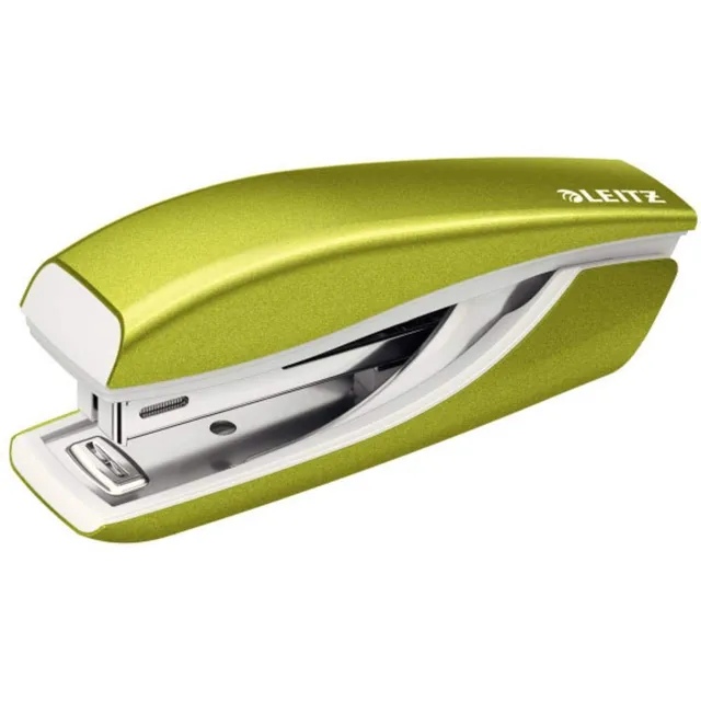 leitz-wow-mini-heftger-t-55281064-metallic-gr-n-10-blatt-inkl-klammern image 1