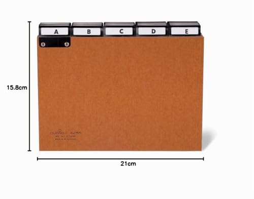durable-leitregister-a-z-pressspan-a5-quer-5-5-teilung-braun image 5