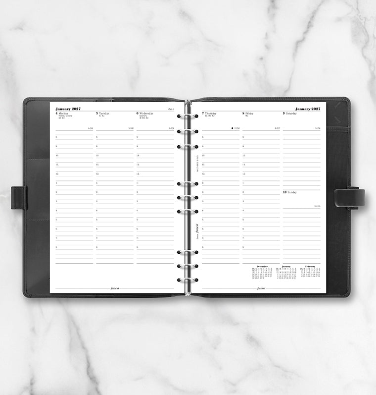 filofax-kalendereinlage-deskfax-2027-1-woche-2-seiten-englisch image 3