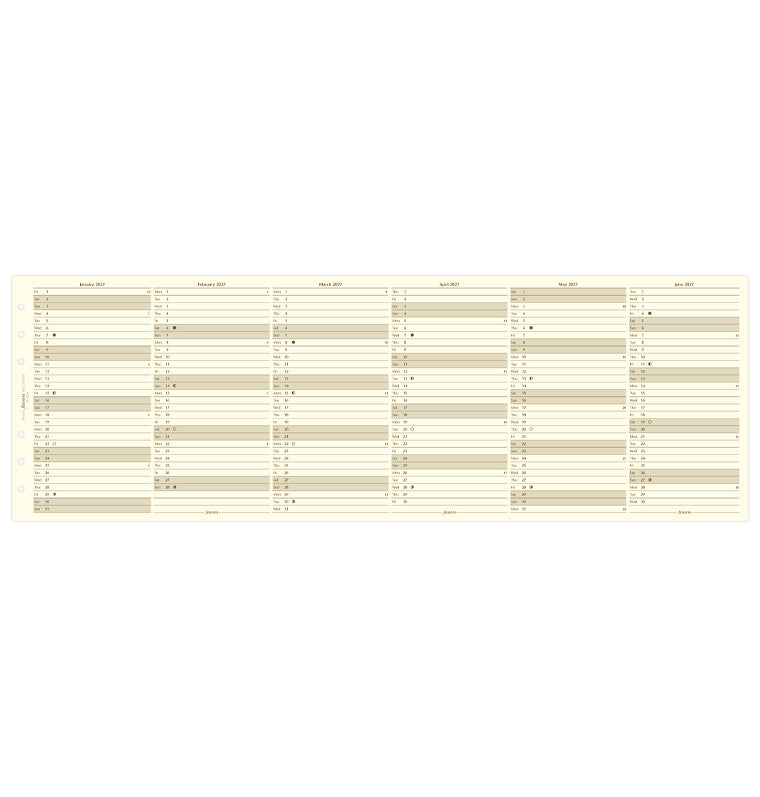 filofax-jahresplaner-englisch-personal-2027-cotton-cream-leporello image 4