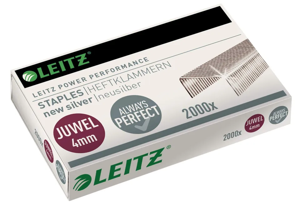 leitz-juwel-heftklammern-4-mm-box-mit-2000-st-ck-neusilber-56410000 image 1