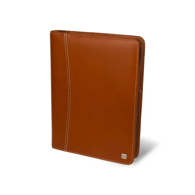 time-system-montana-a5-ringbuch-25-mm-braun-mit-rei-verschluss image 1