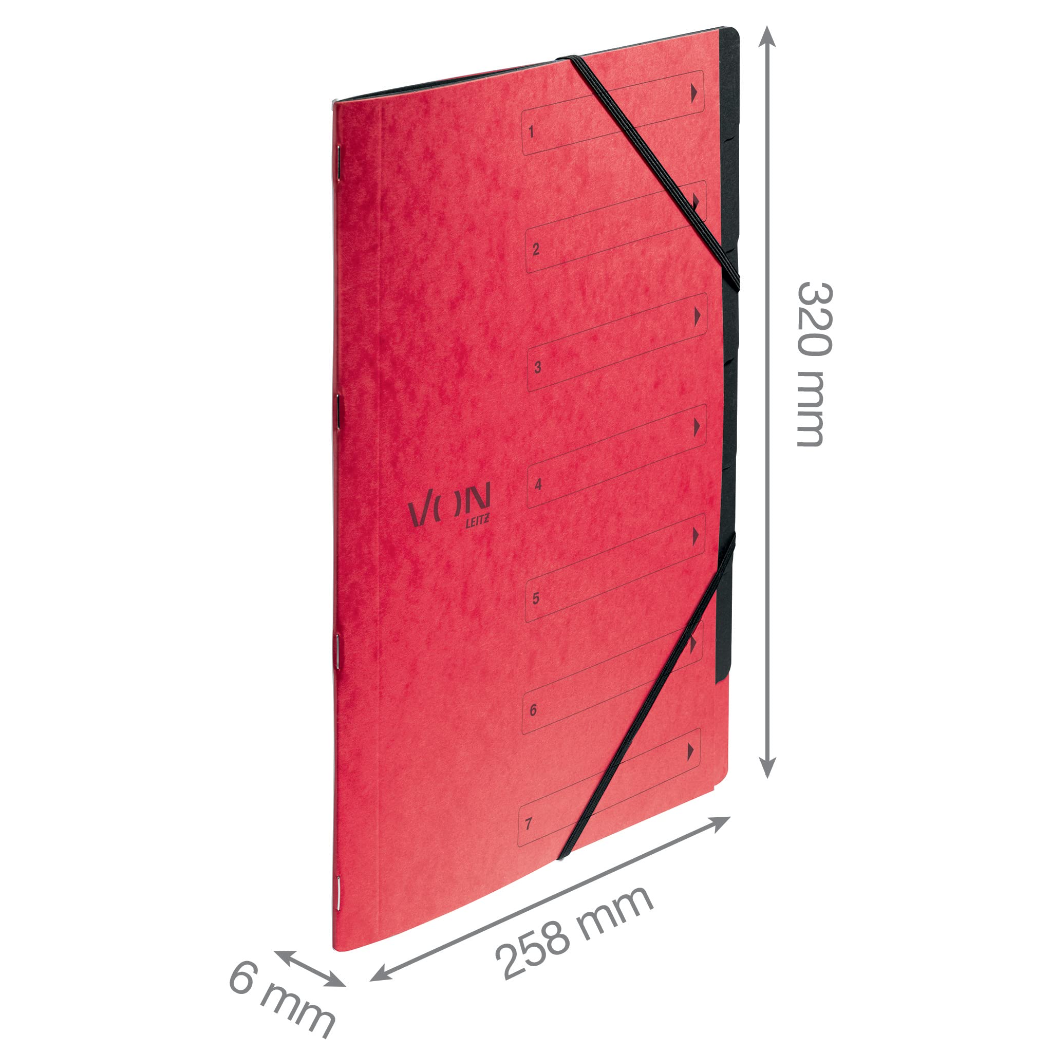 leitz-von-ordnungsmappe-a4-6-f-cher-rot-5er-pack-30140025 image 5