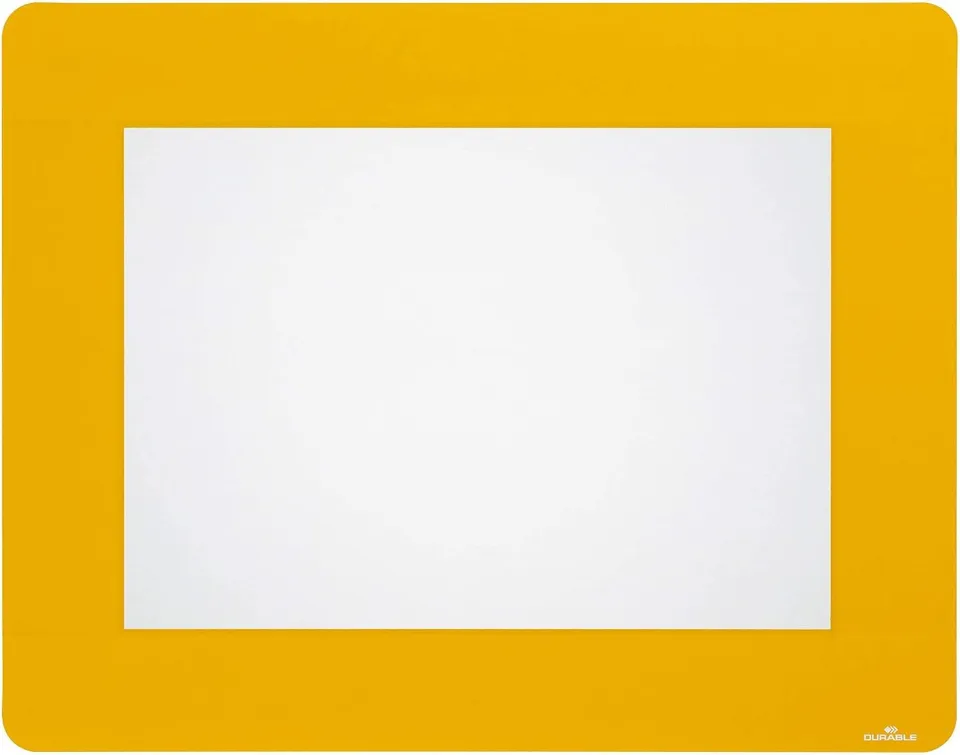 durable-duraline-bodenmarkierungsfenster-a4-gelb-10-st-ck-selbstklebend-180804 image 1