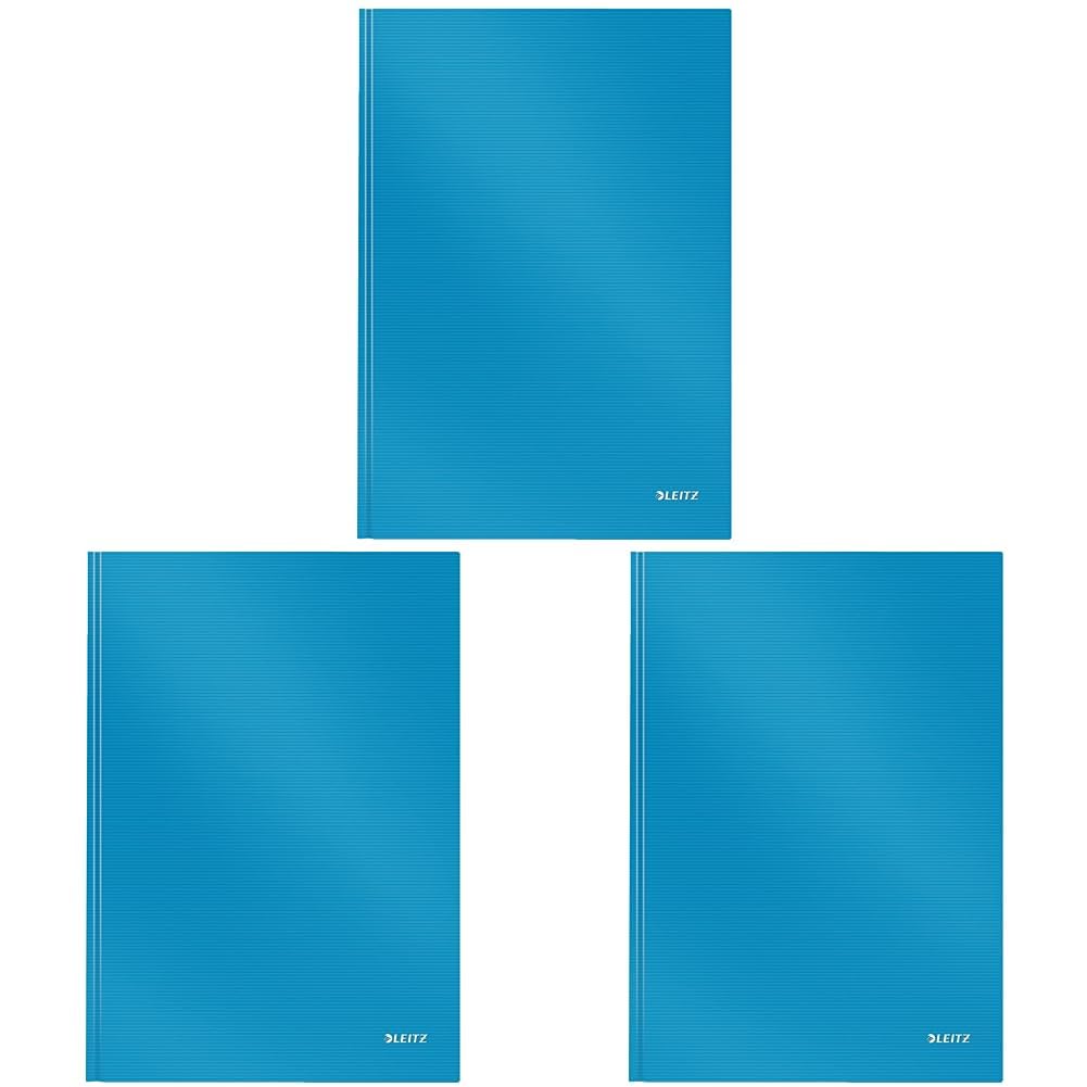 leitz-solid-notizbuch-a4-80-blatt-kariert-hardcover-hellgr-n-46640050 image 2