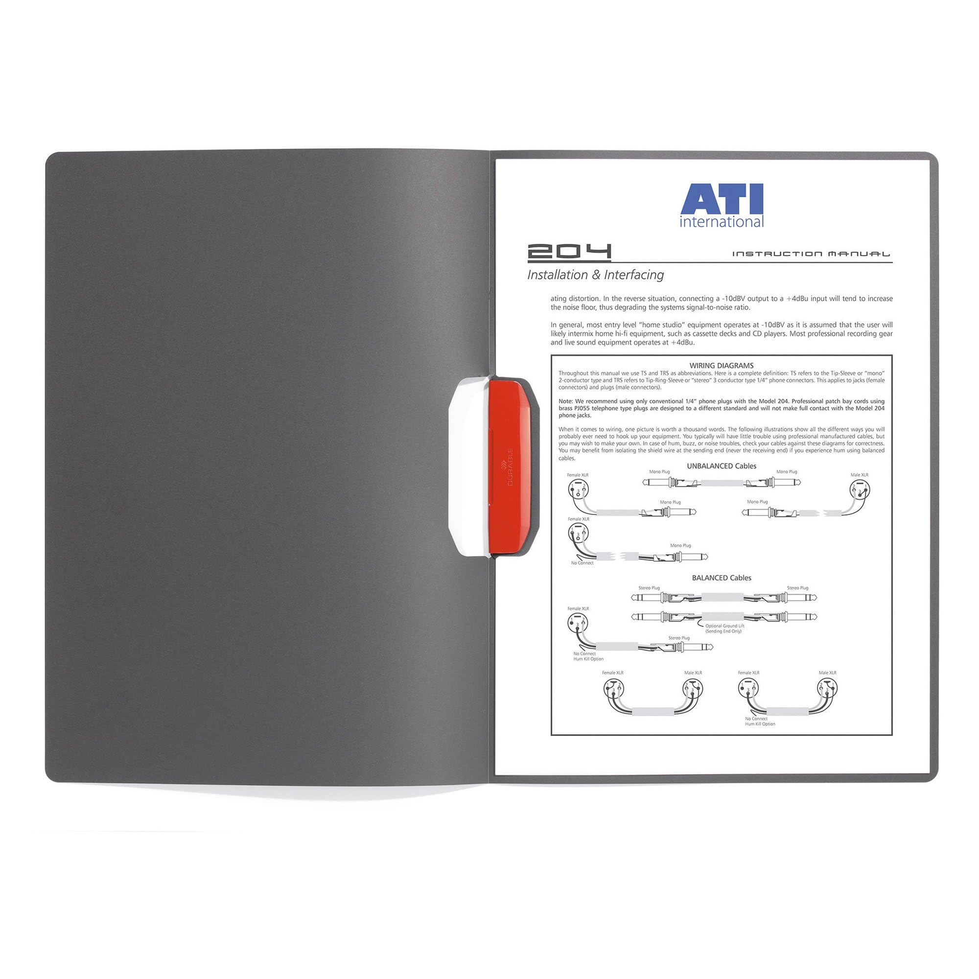 durable-duraswing-color-klemmmappe-a4-f-r-30-blatt-5-st-ck-anthrazit-mit-farbige image 4