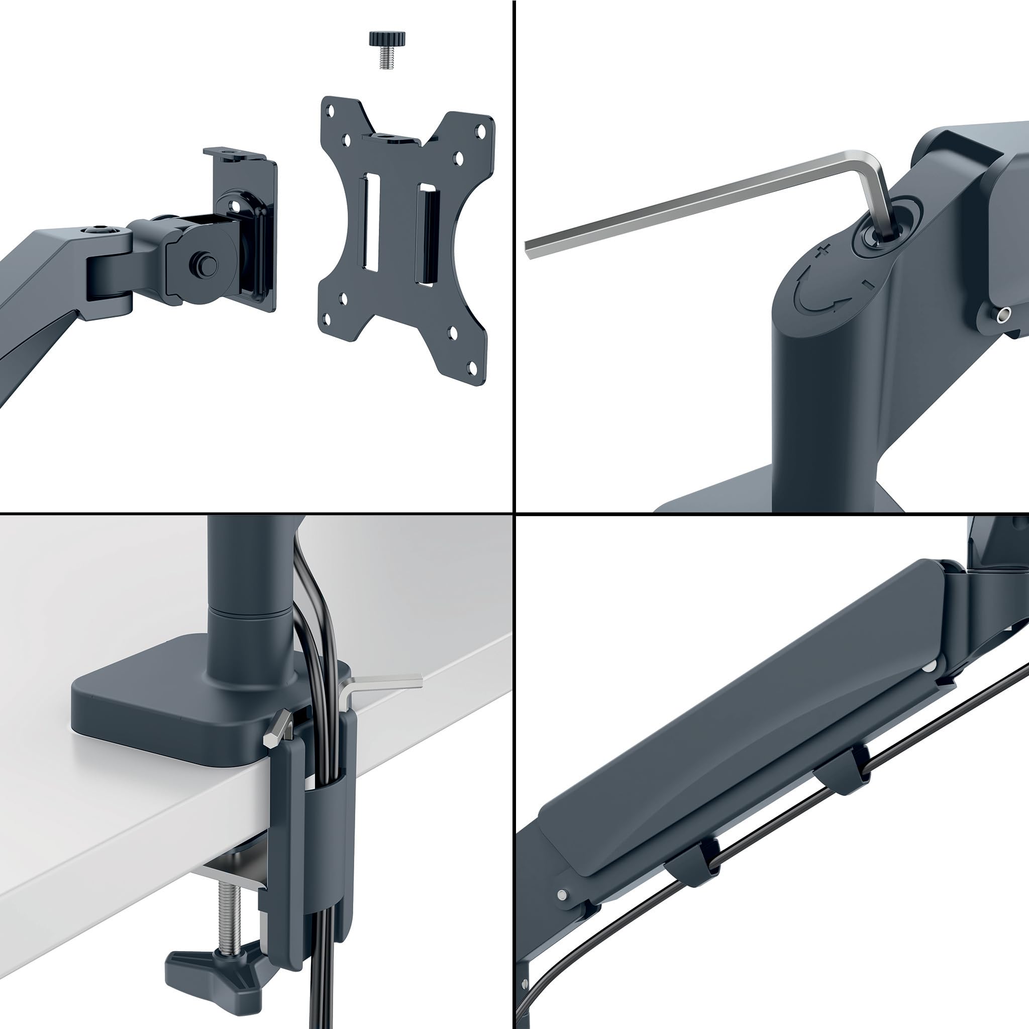 leitz-ergo-platzsparender-doppel-monitor-arm-f-r-2x-bis-32-zoll-vesa-75-100-grau image 5