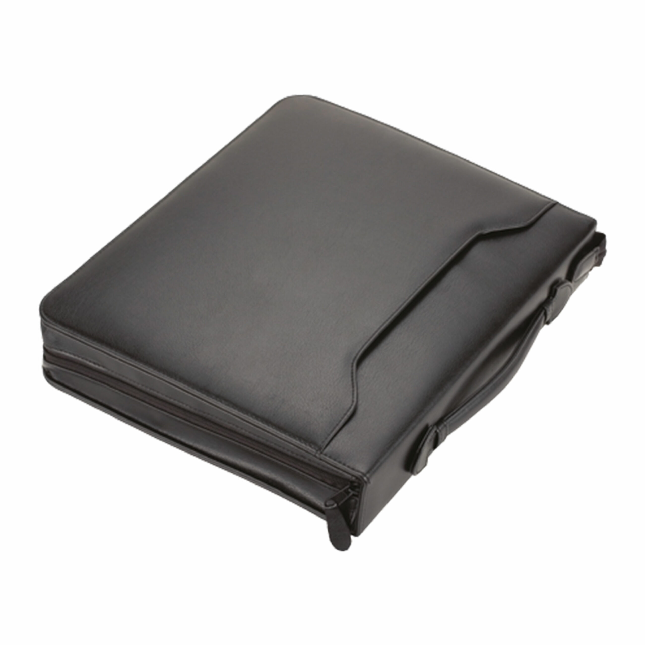 alassio-tagungsmappe-a4-osi-in-schwarz-mit-50-mm-ringmechanik-und-tragegriff image 2