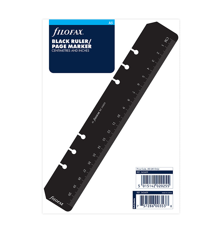 filofax-lineal-lesezeichen-a5-schwarz-2-in-1 image 4