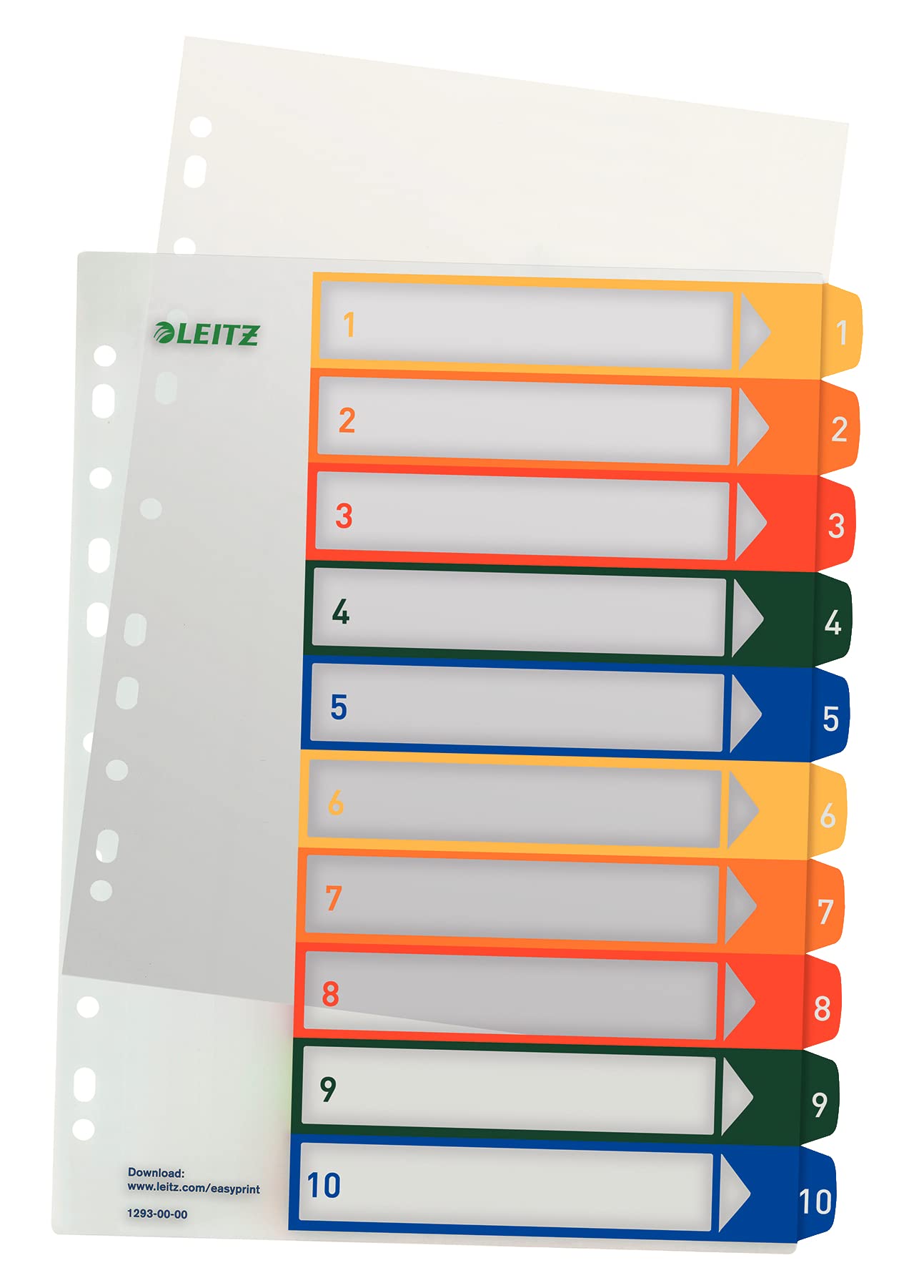 leitz-style-register-a4-1-20-berbreite-20-trennbl-tter-mehrfarbig image 5