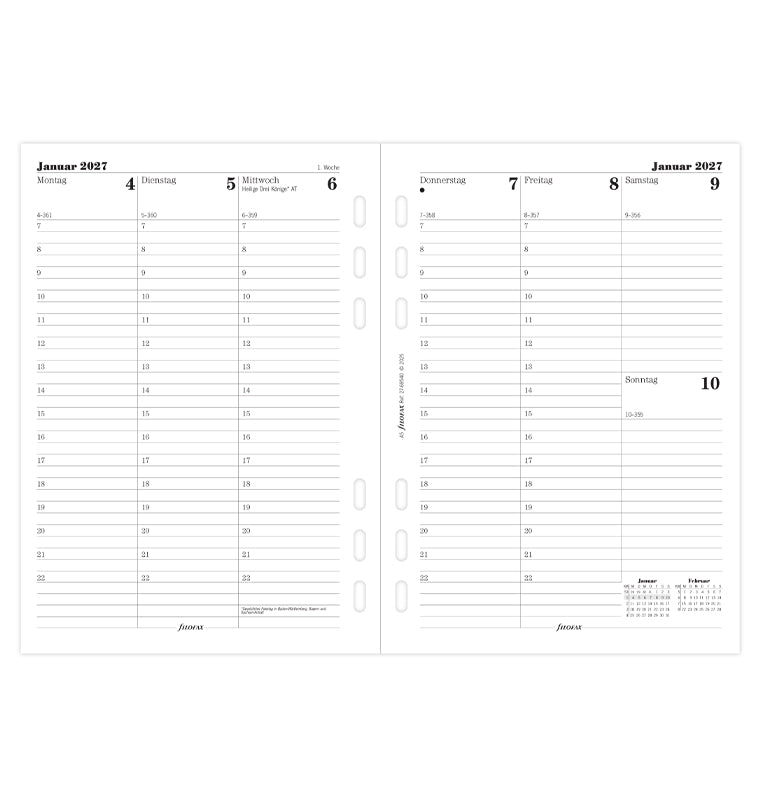 filofax-kalendereinlage-a5-2027-deutsch-1-woche-2-seiten image 4
