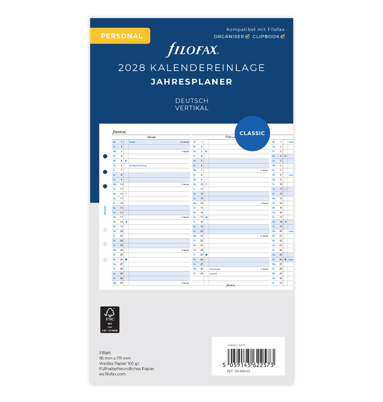 filofax-jahresplaner-deutsch-personal-2028-leporello-zum-ausklappen image 1