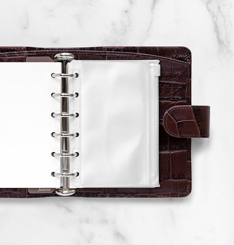 filofax-klarsichttasche-mit-rei-verschluss-pocket-einheftbar image 1
