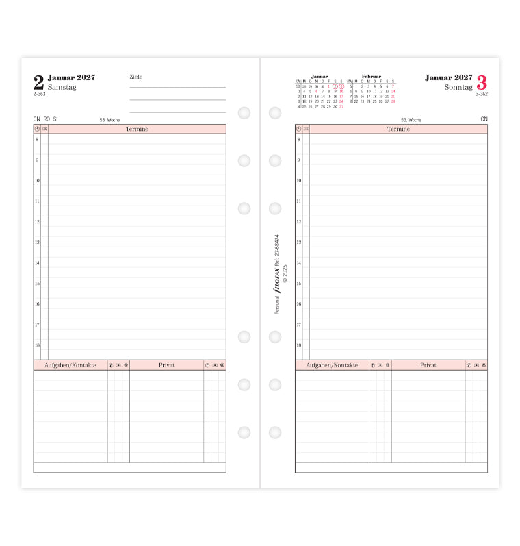 filofax-professional-personal-2027-tageseinlage-1-tag-1-seite-deutsch image 4