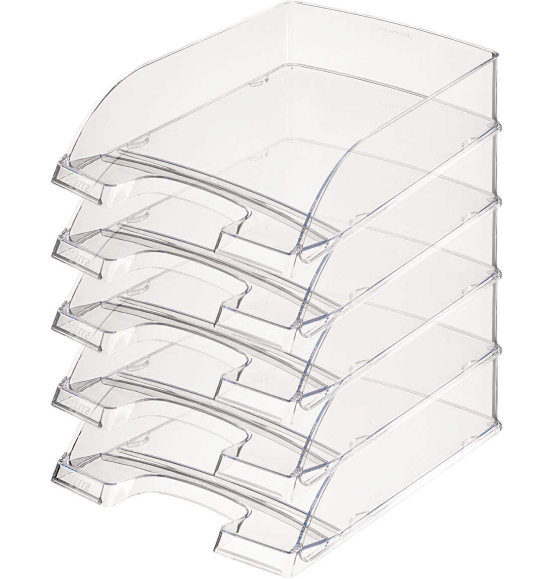 leitz-plus-briefkorb-standard-a4-5er-pack-glasklar image 1