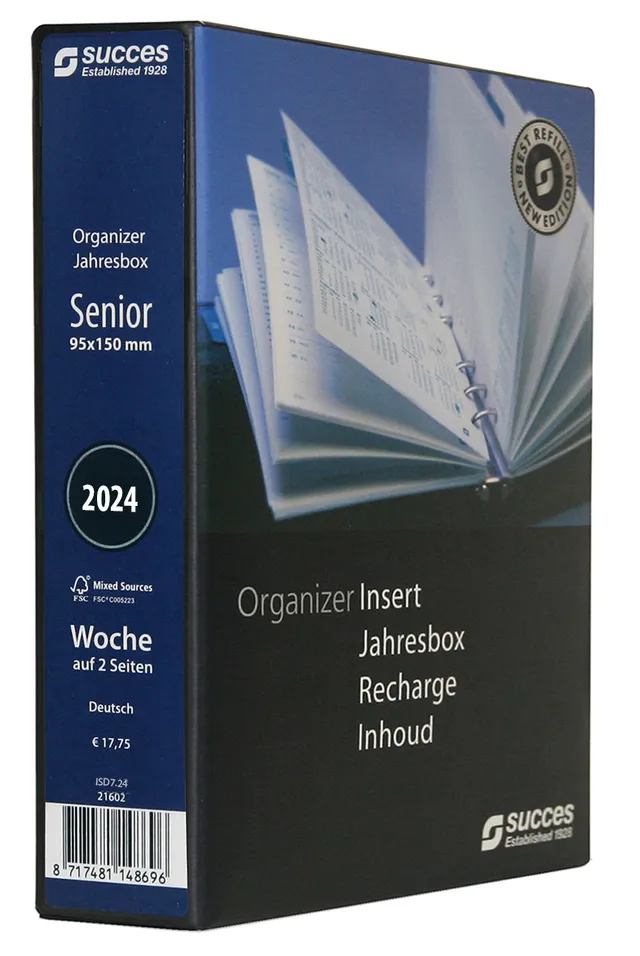 time-system-succes-jahresbox-senior-a5-2026-7-tage-auf-2-seiten-deutsch image 1