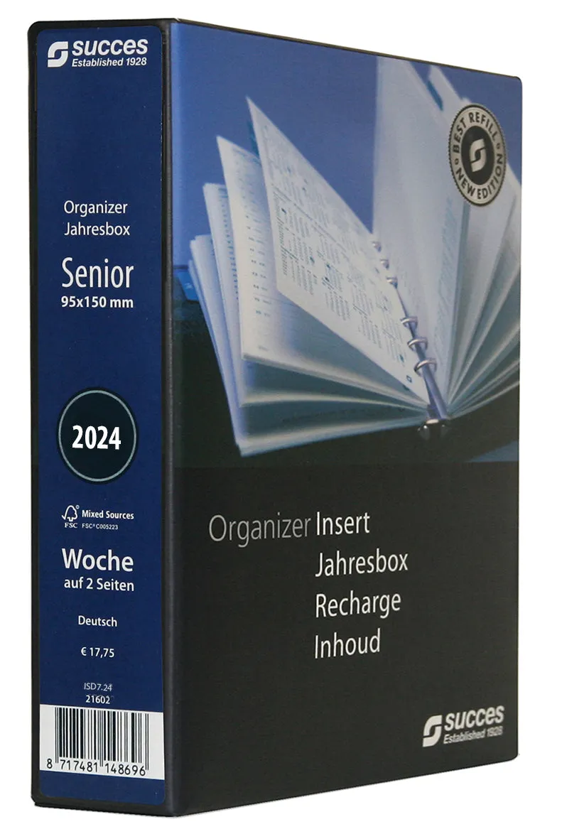 time-system-succes-jahresbox-senior-a5-2026-7-tage-auf-2-seiten-deutsch image 1